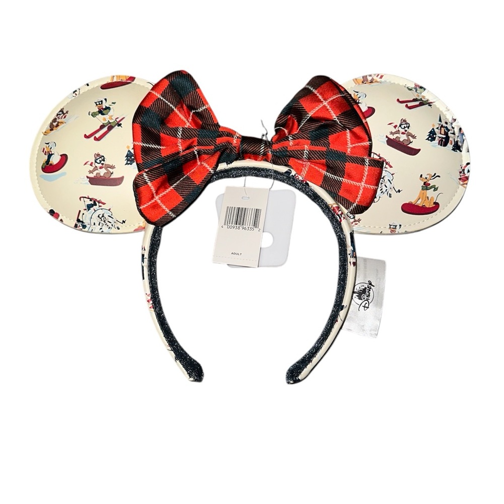 Authentic NWT Disney Parks Christmas Minnie Ears